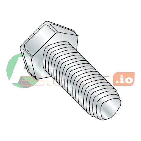 Newport Fasteners Thread Forming Screw, 1/4"-20 x 5/8 in, Zinc Plated Steel Hex Head Hex Drive, 3000 PK 456169